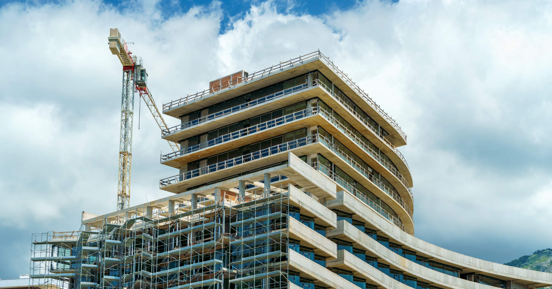 Building,Facade,Under,Construction,,Real,Estate,Development